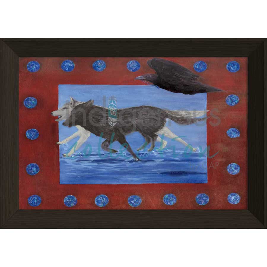 Moving Forward by artist Jean Taylor - Tlingit. Indigenous Collection