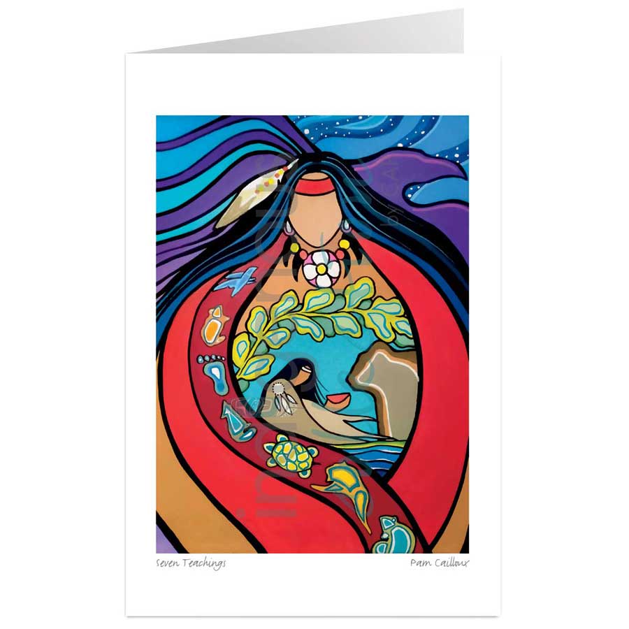 Seven Teachings by artist Pam Cailloux