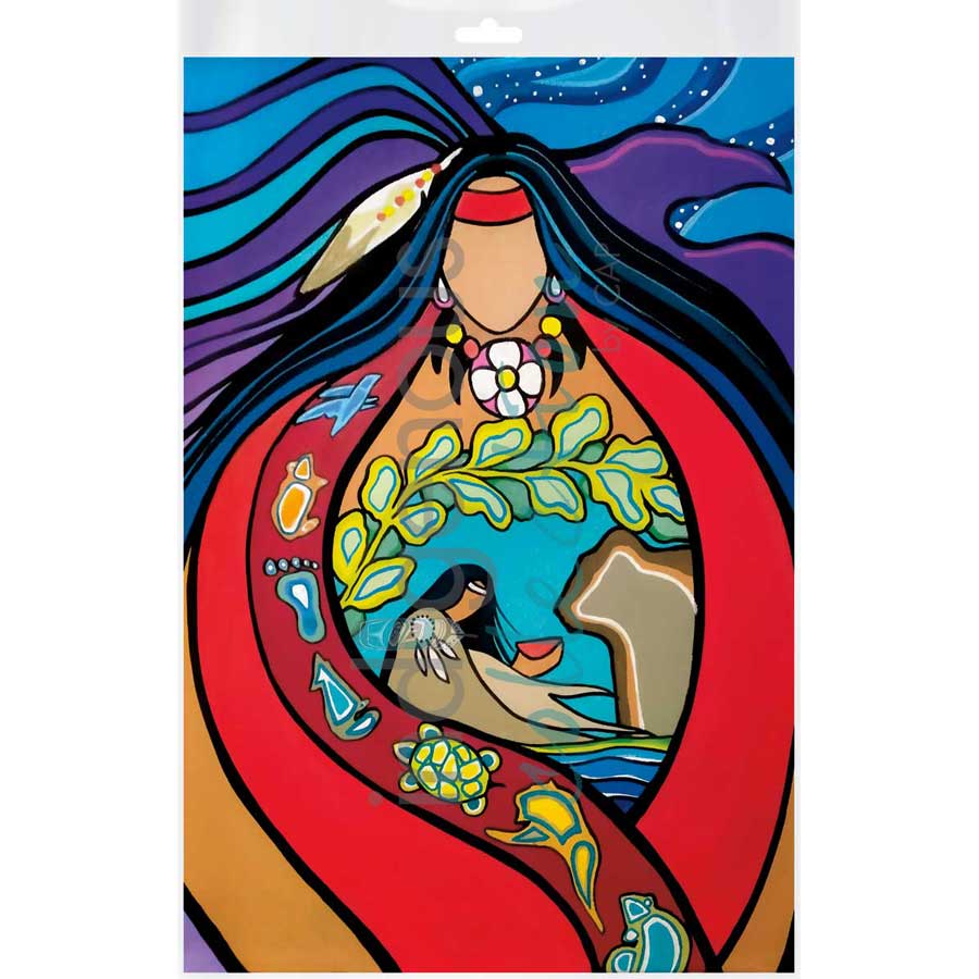 Seven Teachings by artist Pam Cailloux - Huron Heritage. Indigenous Collection