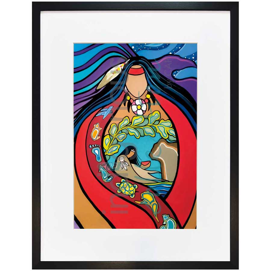 Seven Teachings by artist Pam Cailloux - Huron Heritage. Indigenous Collection