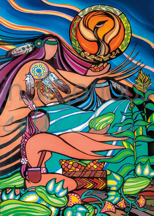 Three Sisters by artist Pam Cailloux