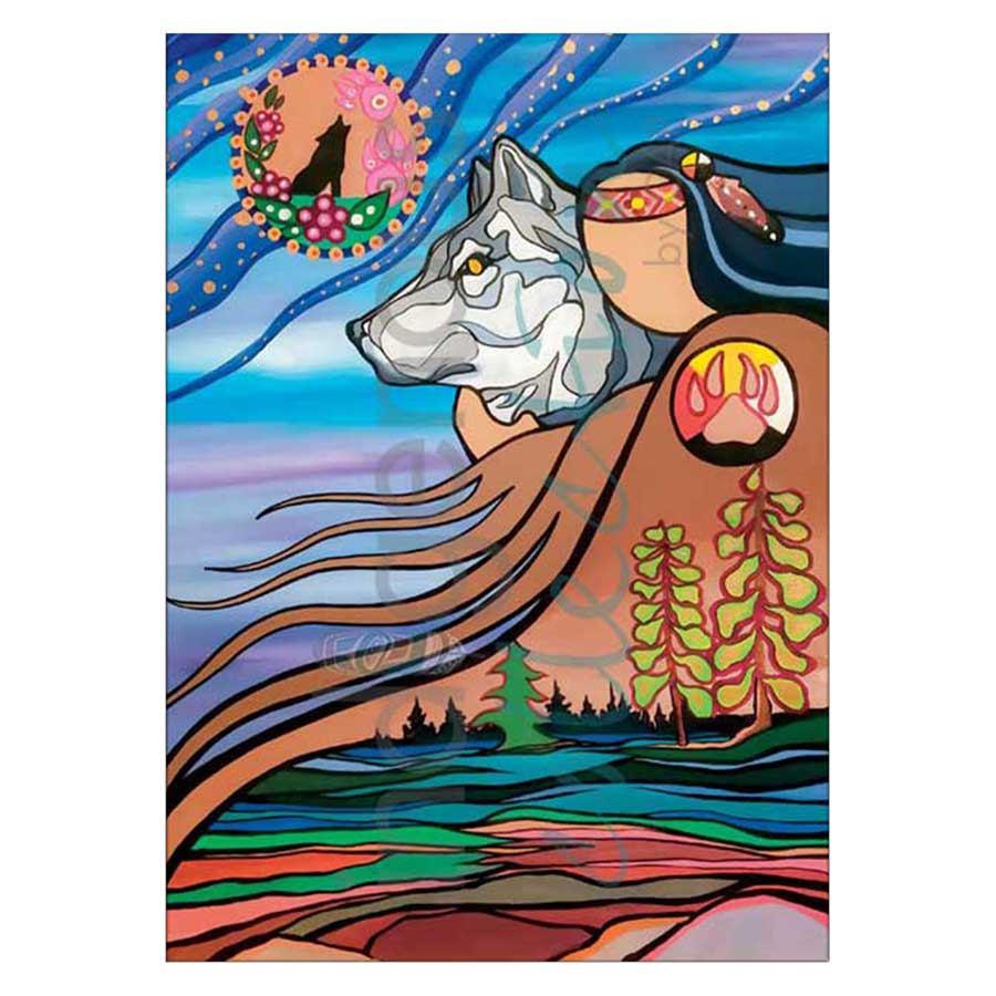 Wolf Medicine Canvas Prints