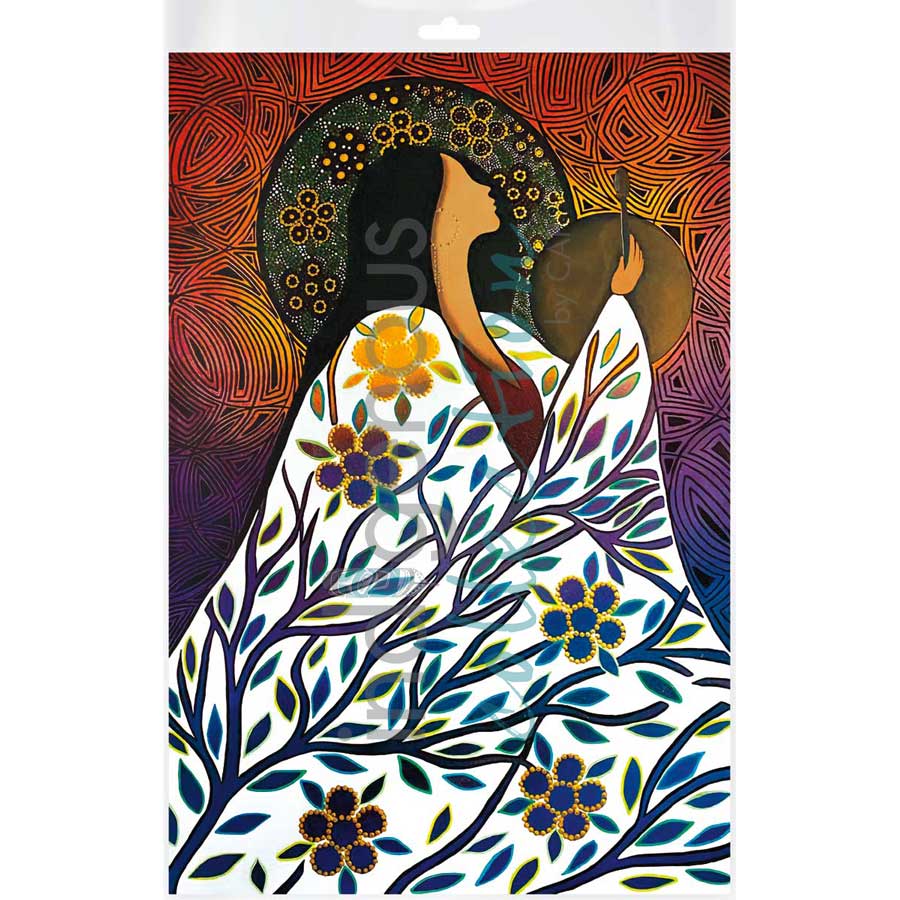 Ancestral Song by artist Betty Albert - Cree. Indigenous Collection