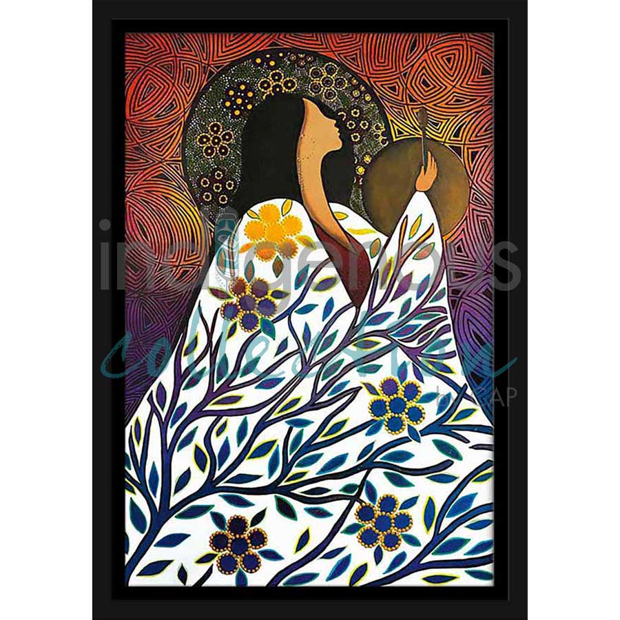 Ancestral Song by artist Betty Albert - Cree. Indigenous Collection