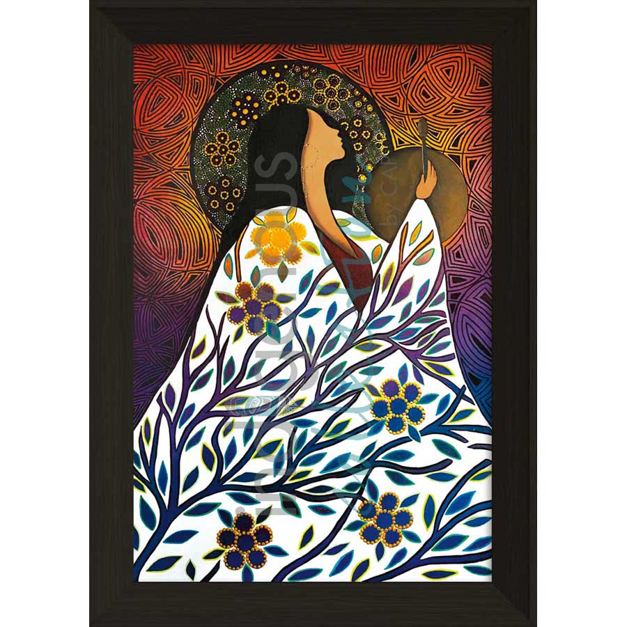 Ancestral Song by artist Betty Albert - Cree. Indigenous Collection