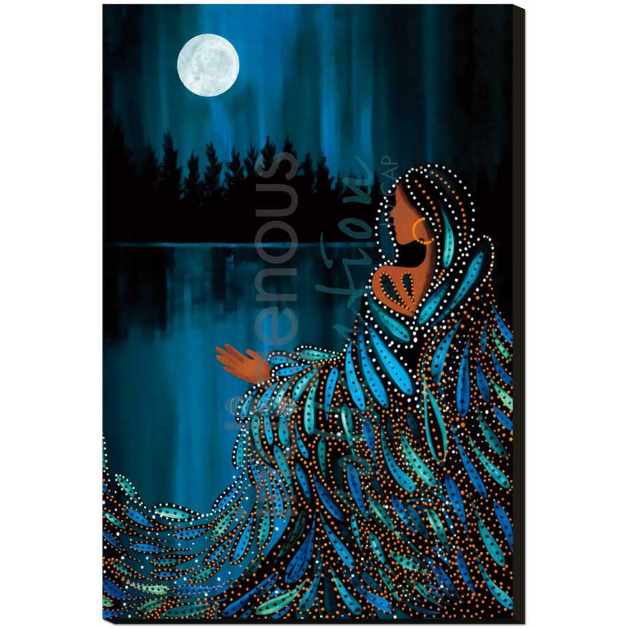 Spirit of the North by artist Betty Albert - Cree. Indigenous Collection