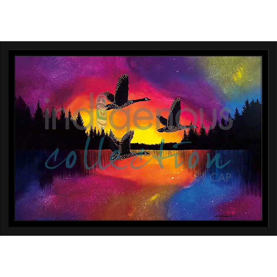 Dawn by artist Betty Albert - Cree. Indigenous Collection