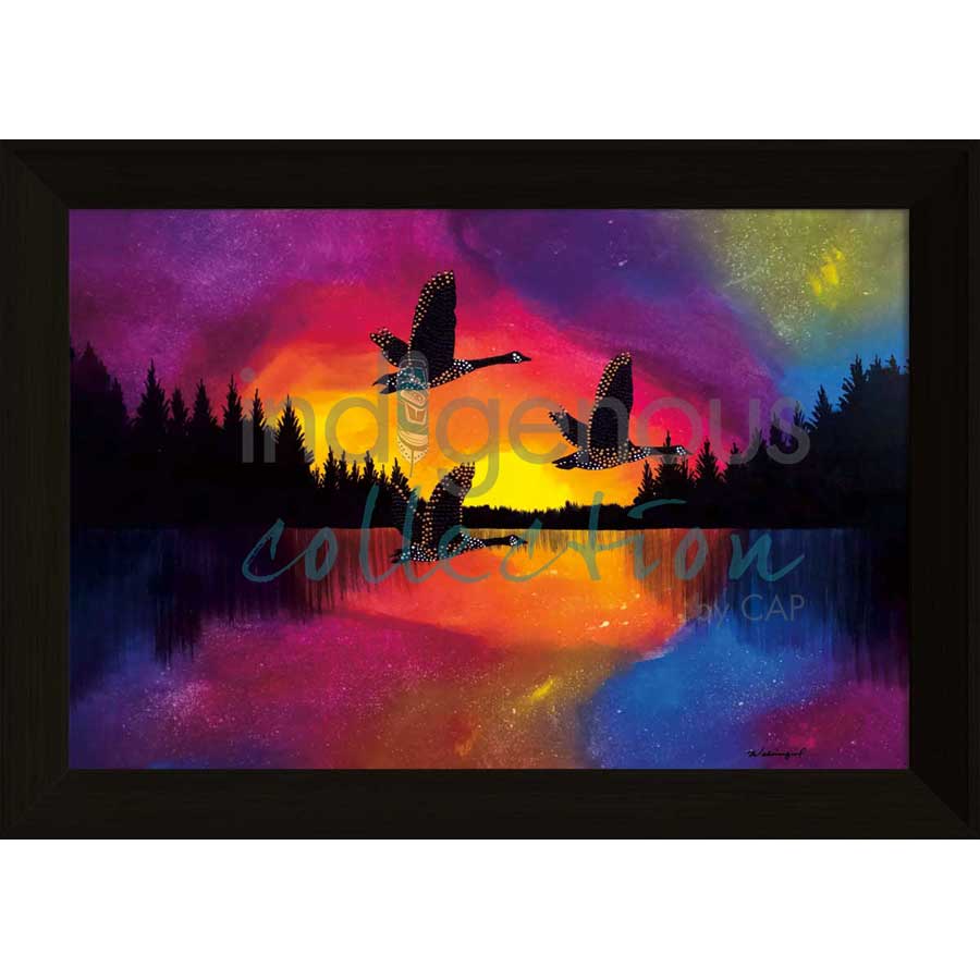 Dawn by artist Betty Albert - Cree. Indigenous Collection
