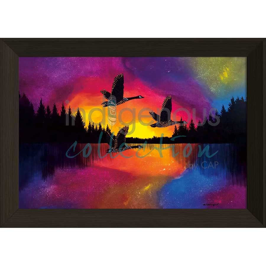 Dawn by artist Betty Albert - Cree. Indigenous Collection