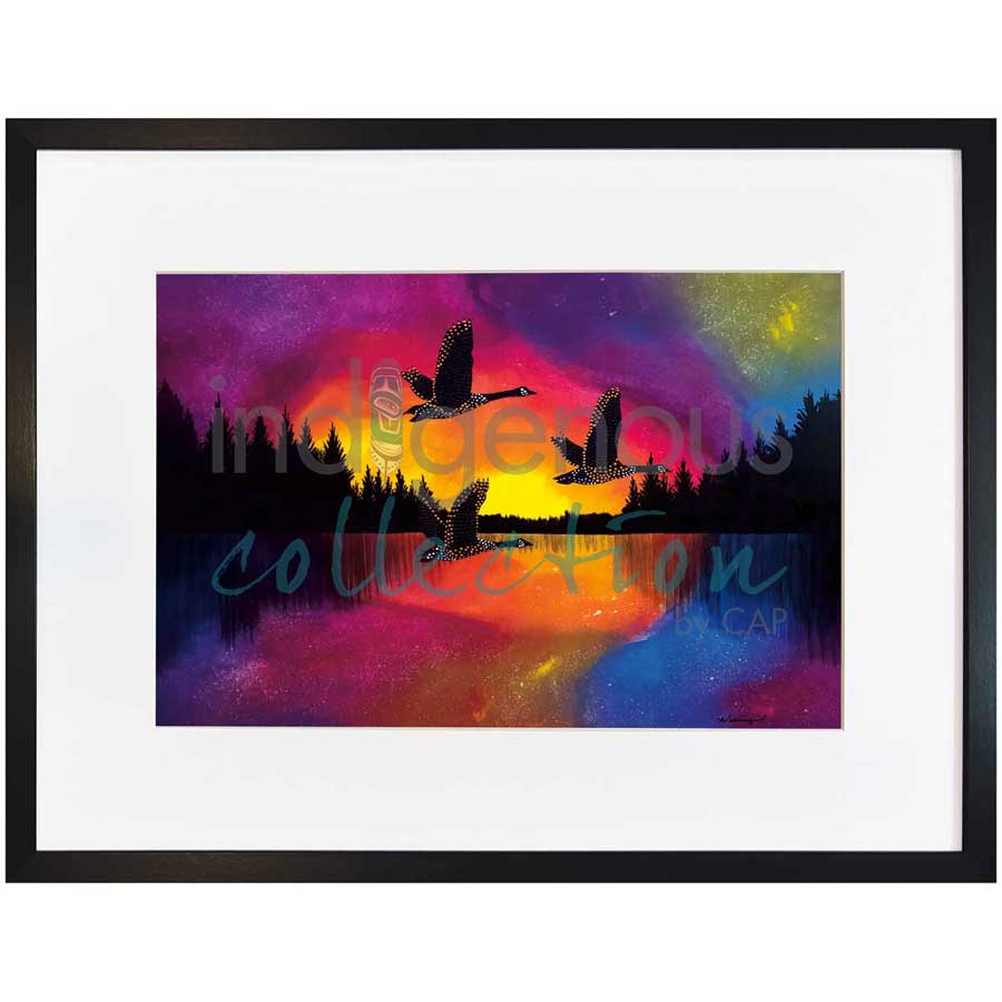Dawn by artist Betty Albert - Cree. Indigenous Collection