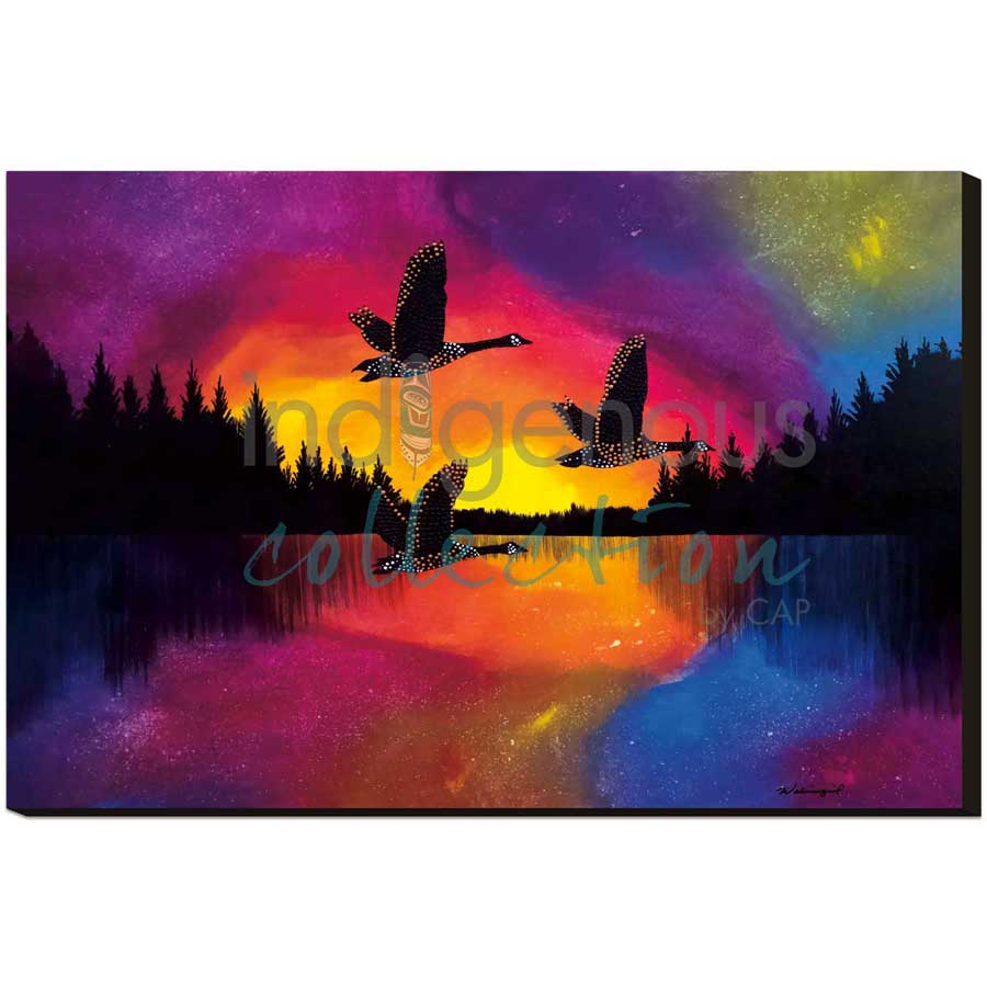 Dawn by artist Betty Albert - Cree. Indigenous Collection