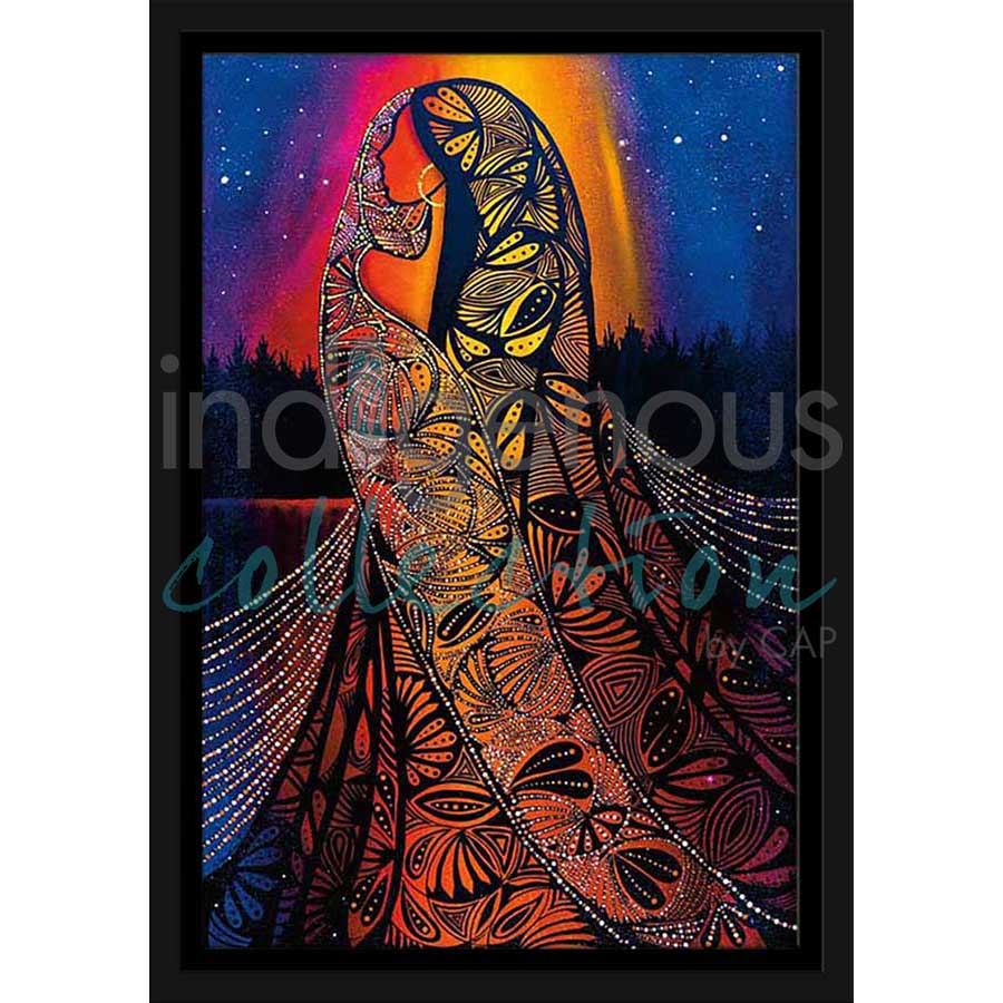 Stardust by artist Betty Albert - Cree. Indigenous Collection