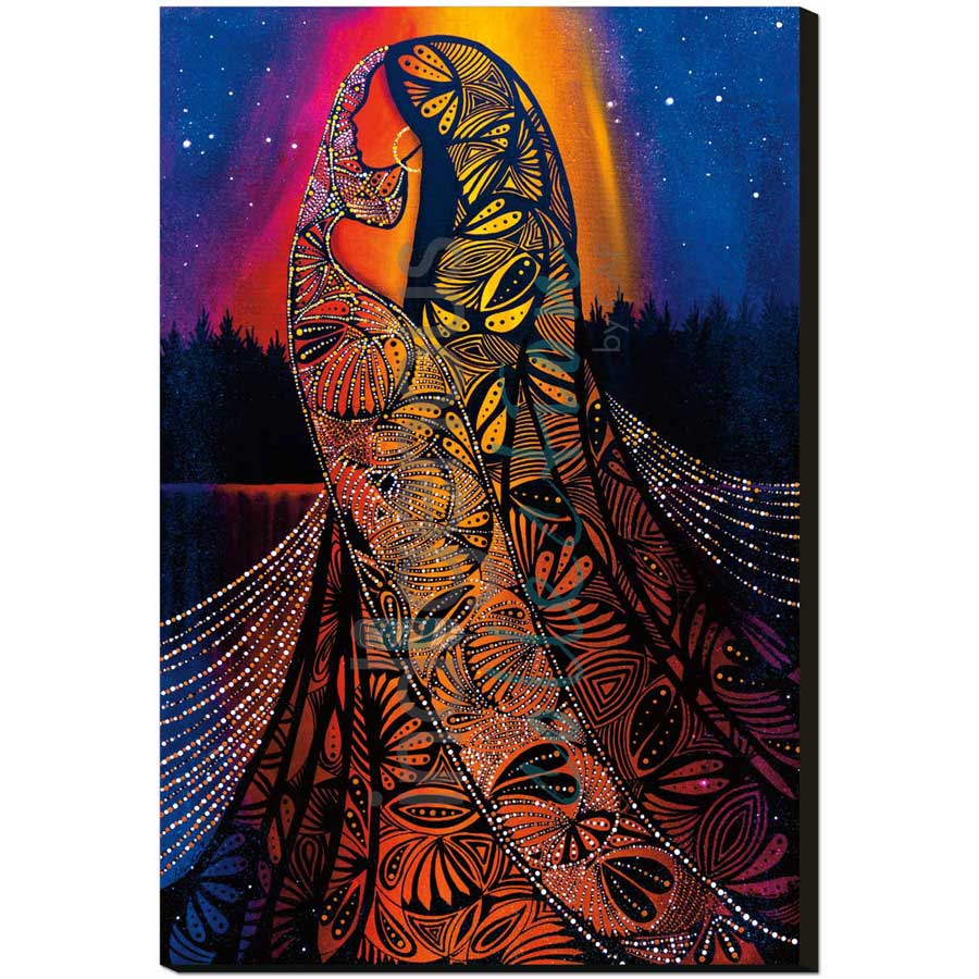 Stardust by artist Betty Albert - Cree. Indigenous Collection