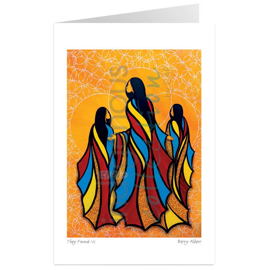 They Found Us by artist Betty Albert