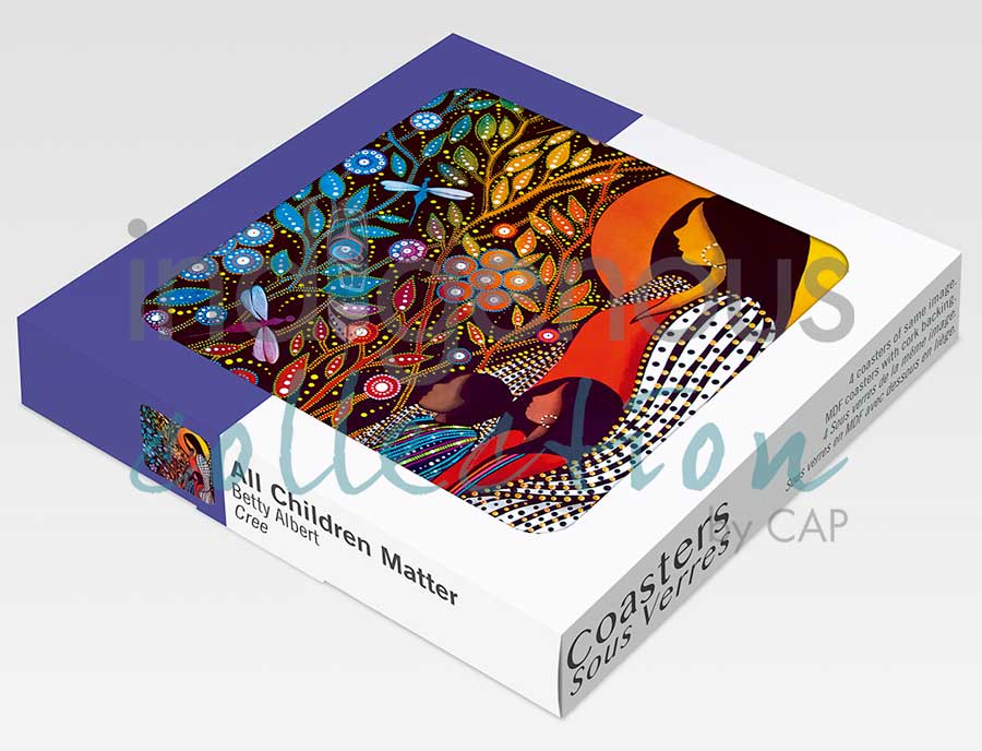 All Children Matter Coaster by artist Betty Albert