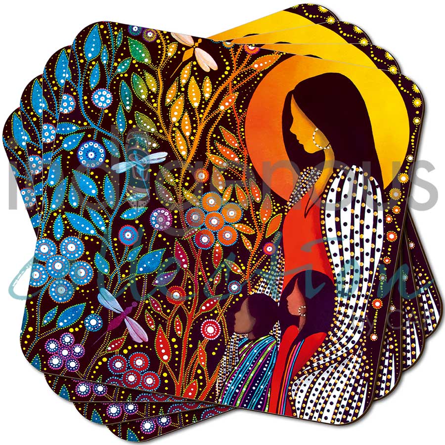 All Children Matter Coaster by artist Betty Albert