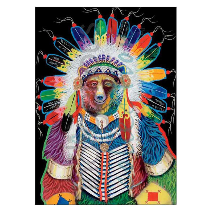 Ceremonial Bear Canvas Prints