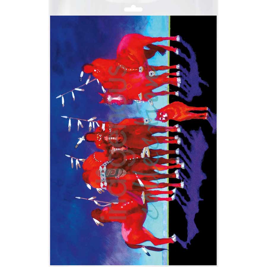 Dark Skies by artist John Balloue - Cherokee. Indigenous Collection