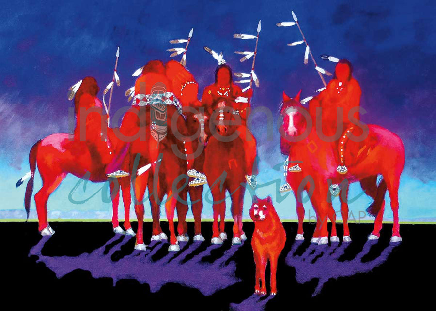 Dark Skies by artist John Balloue