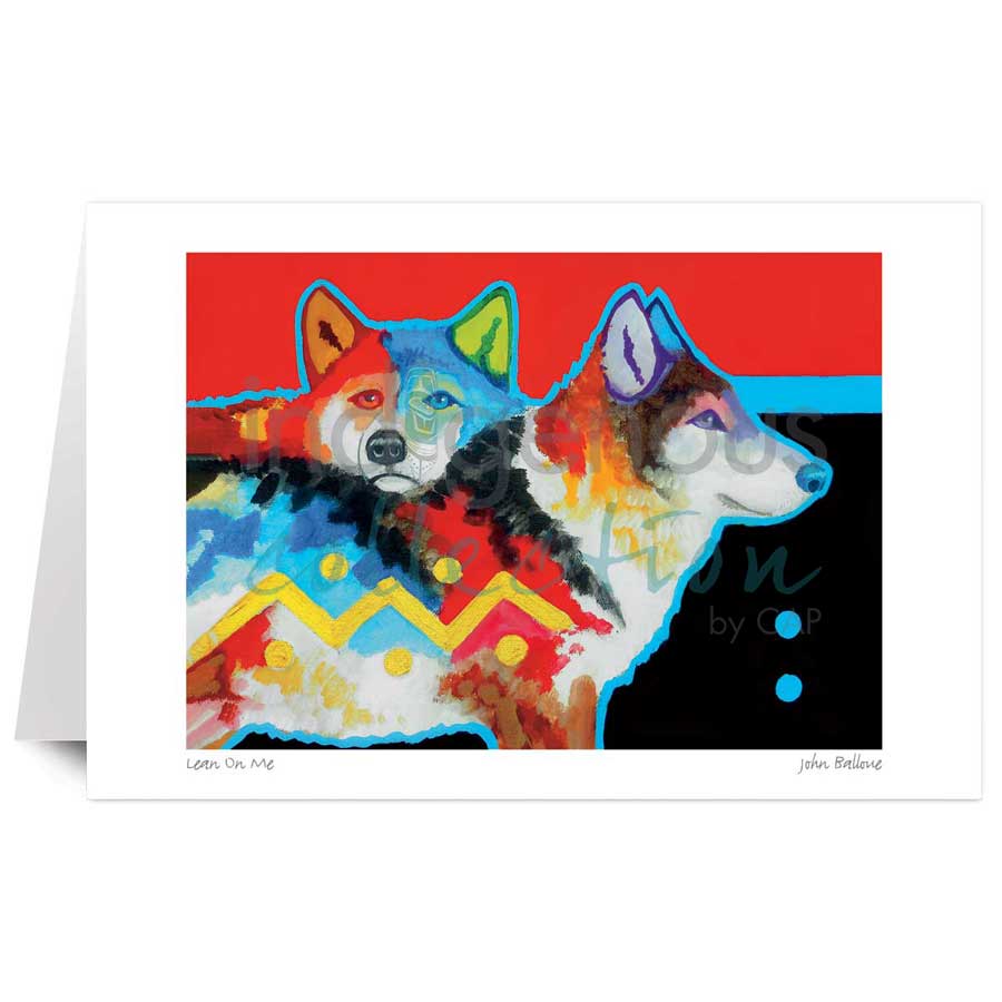 Lean On Me by artist John Balloue