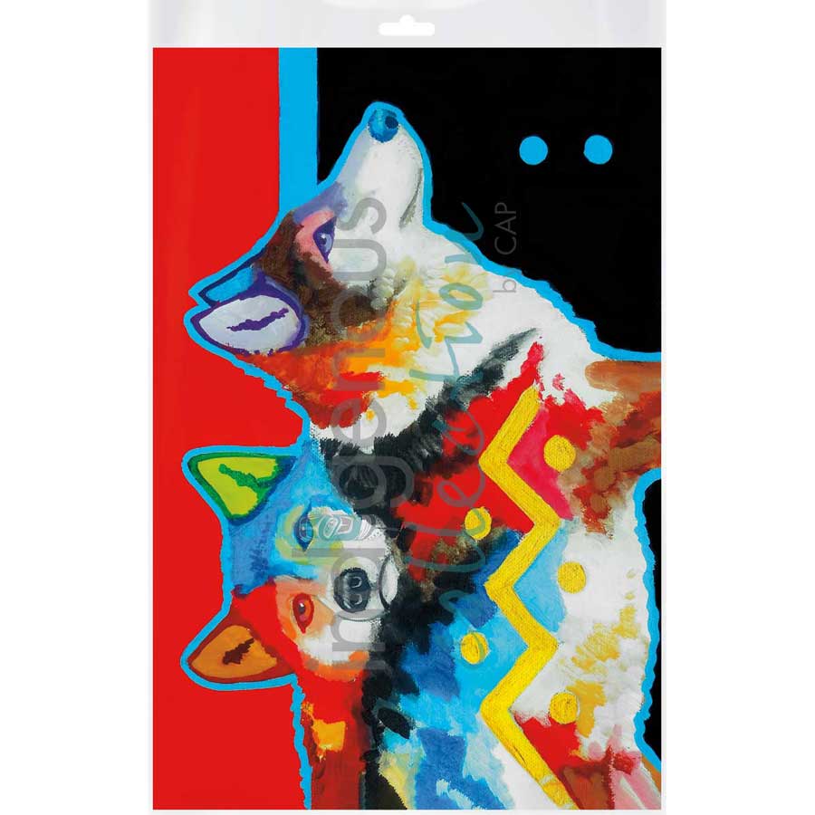 Lean On Me by artist John Balloue - Cherokee. Indigenous Collection