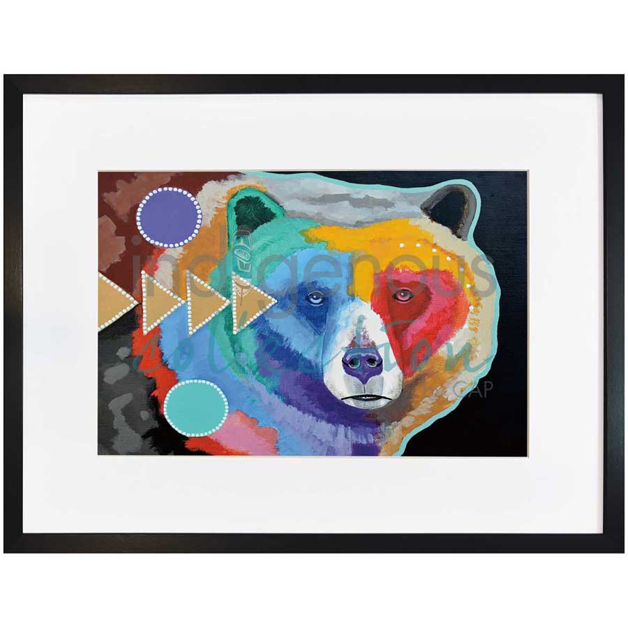 Just Thinking by artist John Balloue - Cherokee. Indigenous Collection