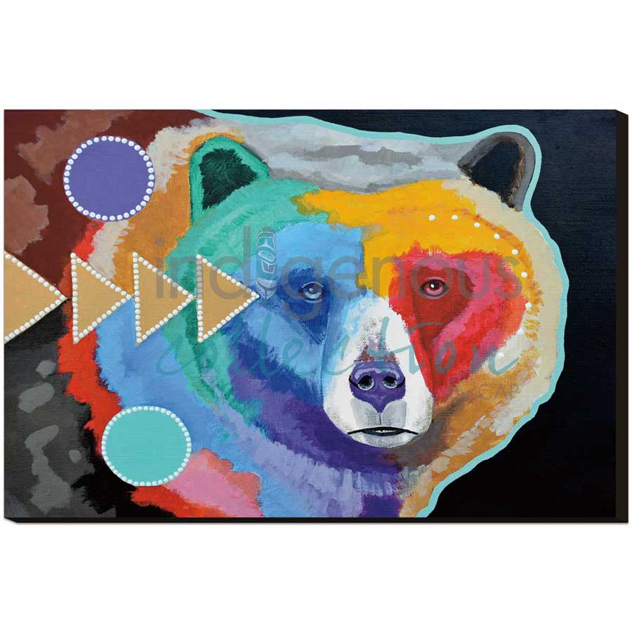 Just Thinking by artist John Balloue - Cherokee. Indigenous Collection