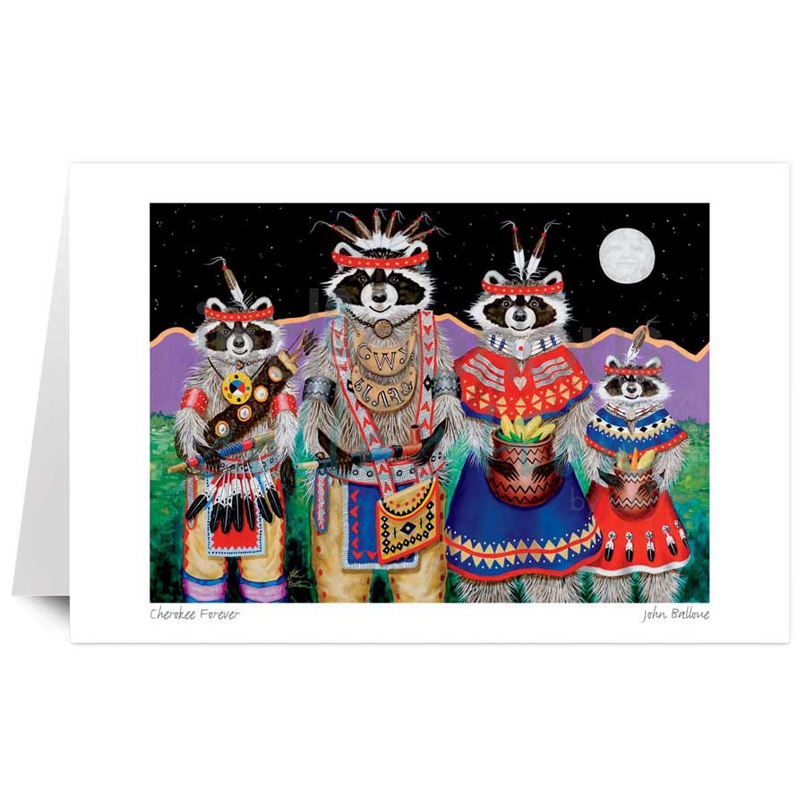 Cherokee Forever by artist John Balloue