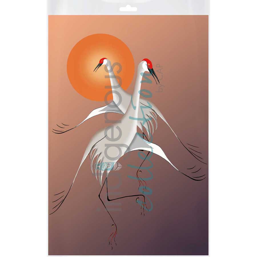 Dusk Dance by artist Rick Beaver - Ojibway. Indigenous Collection