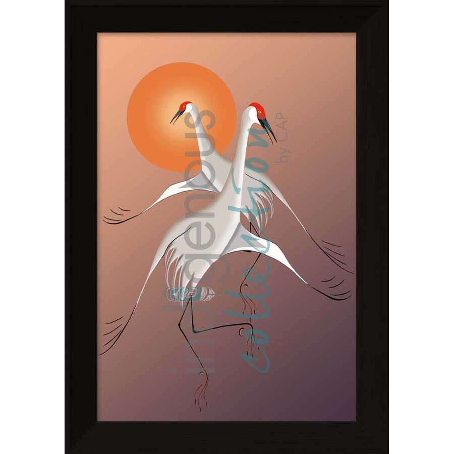 Dusk Dance by artist Rick Beaver - Ojibway. Indigenous Collection