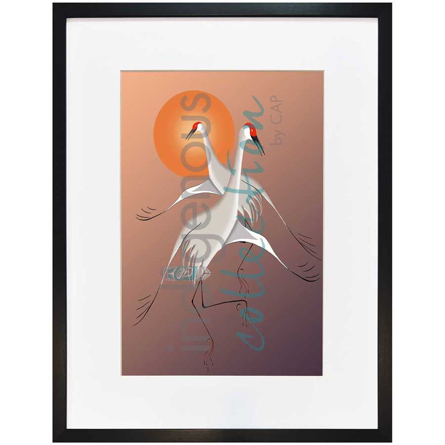 Dusk Dance by artist Rick Beaver - Ojibway. Indigenous Collection