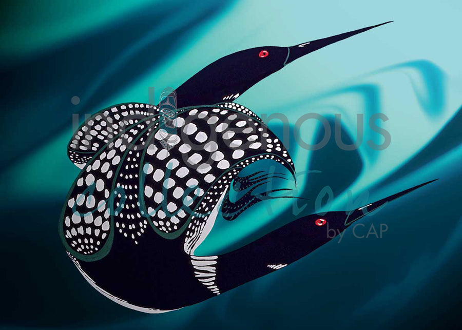 Loon Realm by artist Rick Beaver