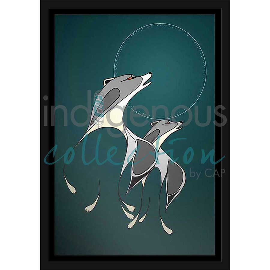 Duet by artist Rick Beaver - Ojibway. Indigenous Collection