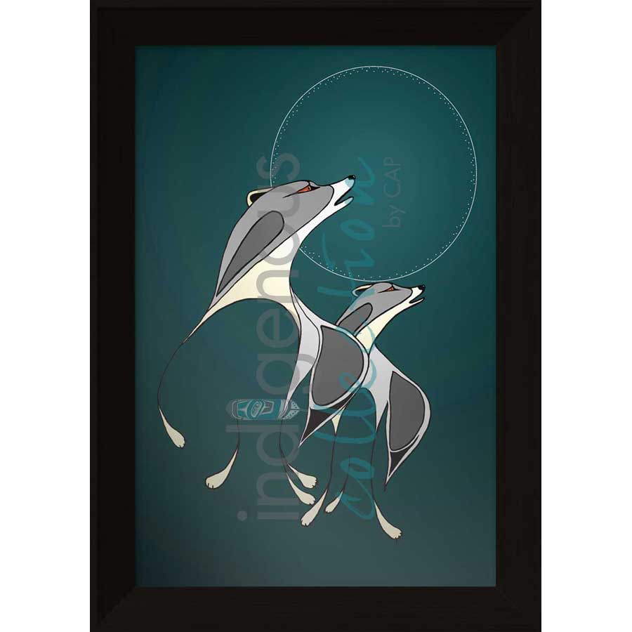 Duet by artist Rick Beaver - Ojibway. Indigenous Collection