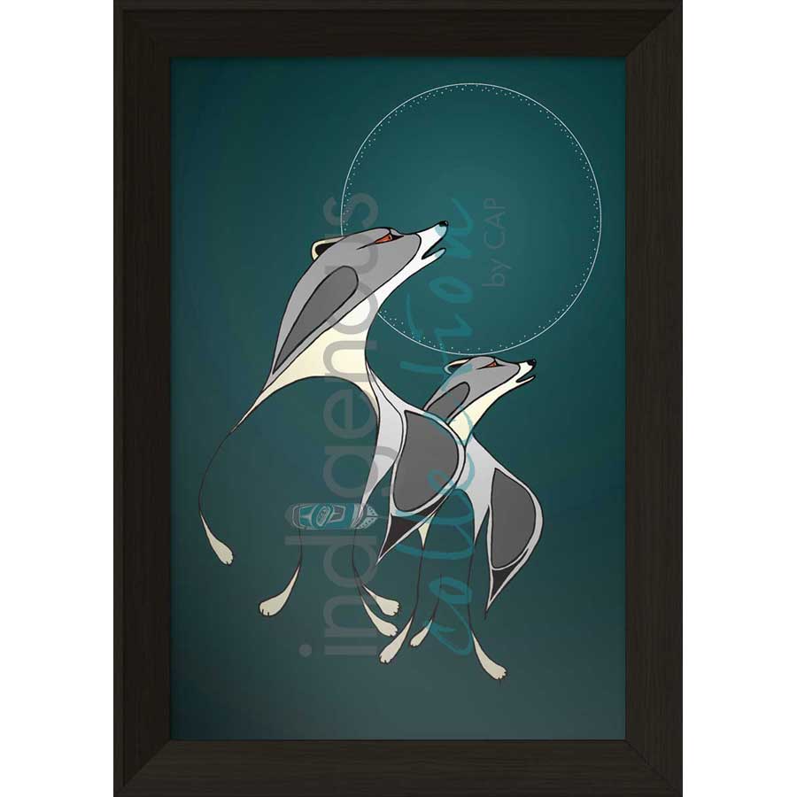 Duet by artist Rick Beaver - Ojibway. Indigenous Collection