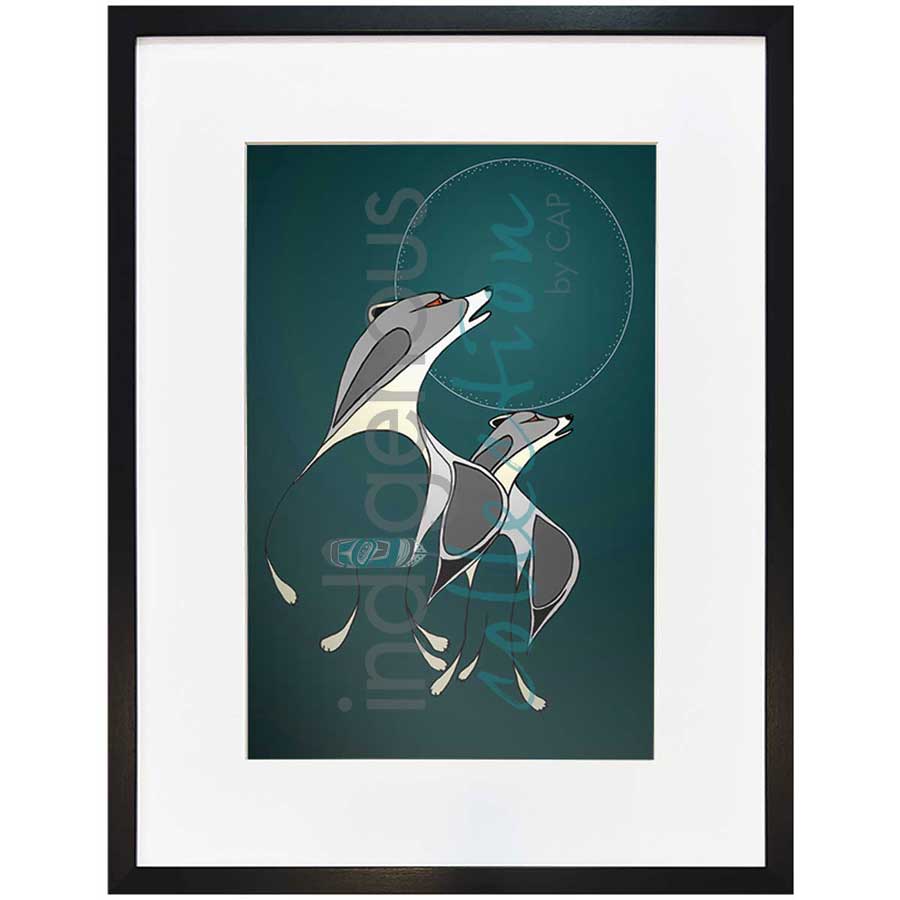 Duet by artist Rick Beaver - Ojibway. Indigenous Collection