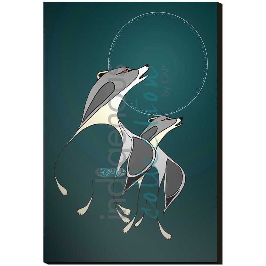 Duet by artist Rick Beaver - Ojibway. Indigenous Collection