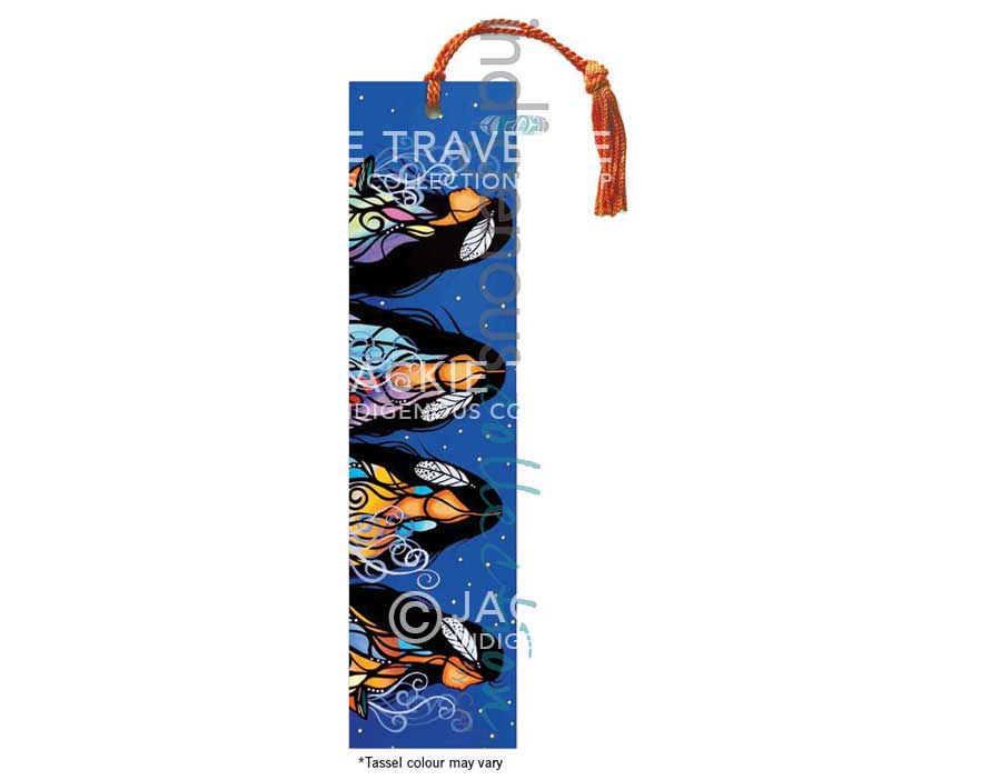 Bringing Good Medicine Bookmark by artist Jackie Traverse