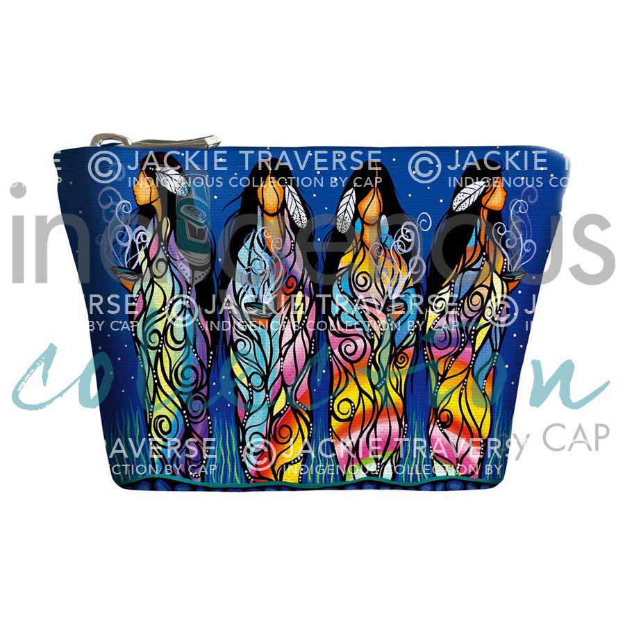 Bringing Good Medicine Coin Purse by artist Jackie Traverse