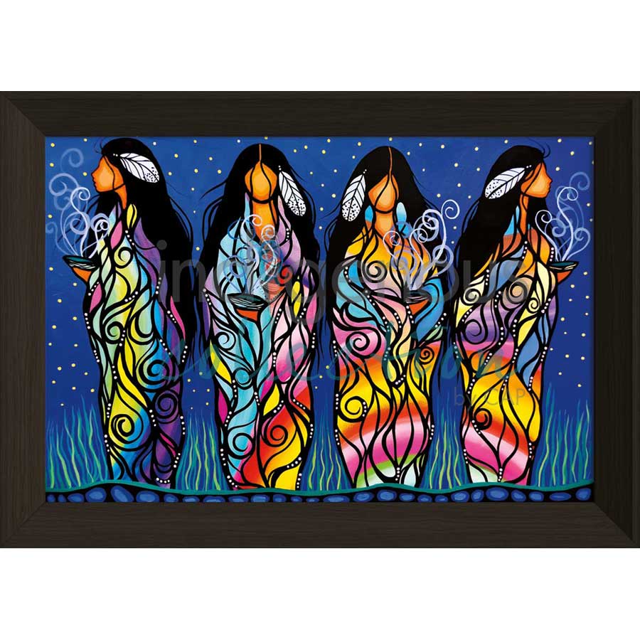Bringing Good Medicine by artist Jackie Traverse - Anishinaabe. Indigenous Collection