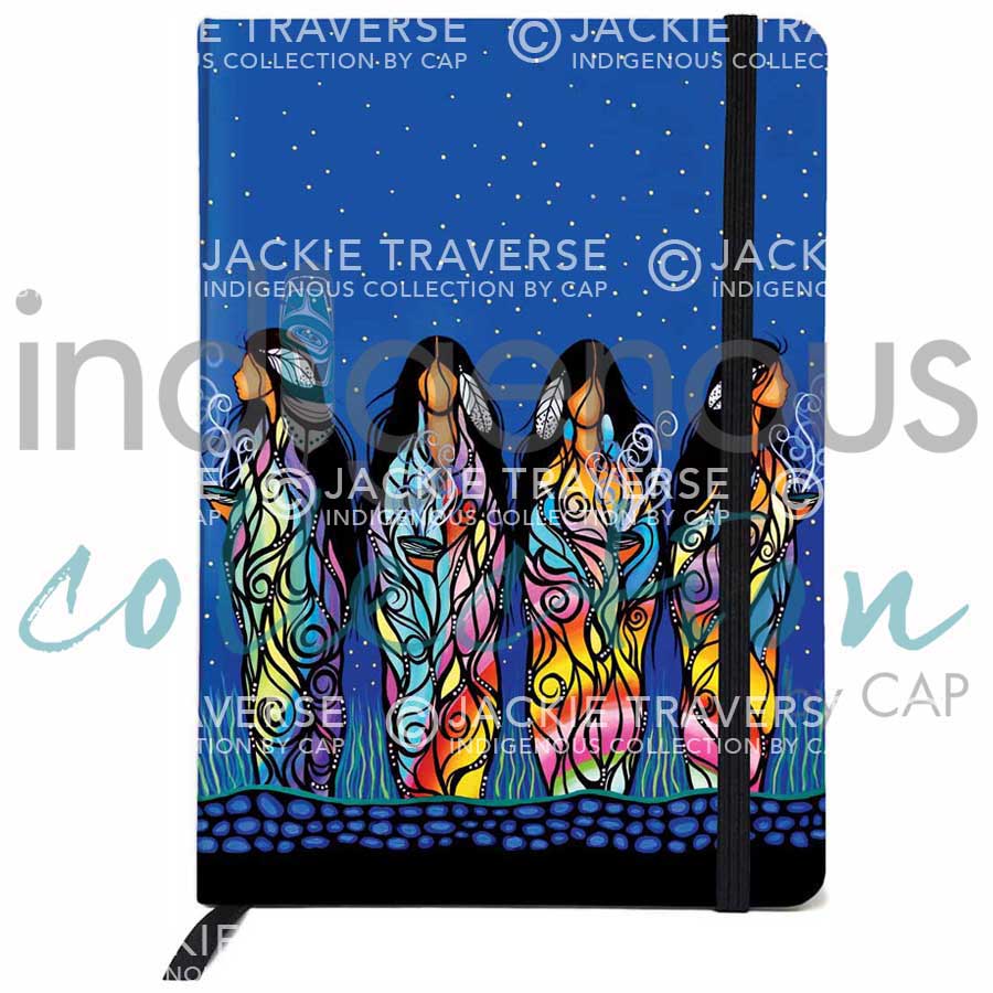 Bringing Good Medicine Journal by artist Jackie Traverse. Indigenous Collection.