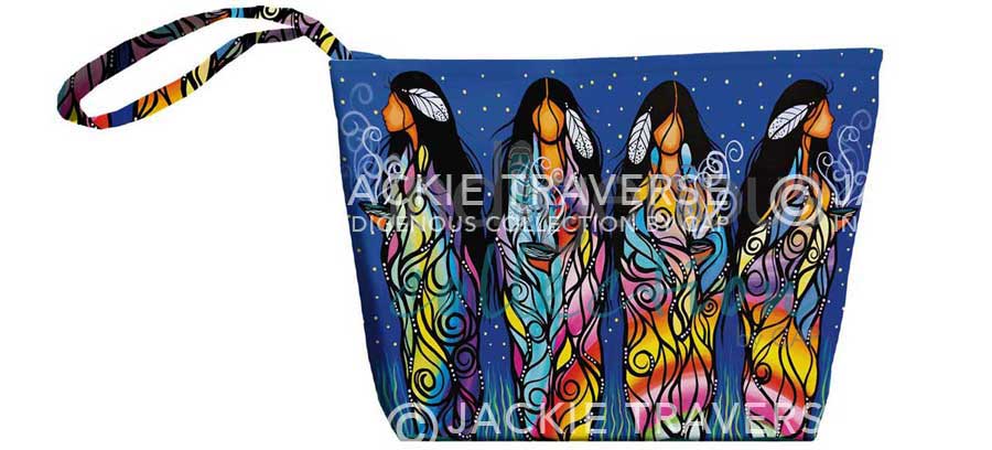 Bringing Good Medicine Small Tote Bag by artist Jackie Traverse
