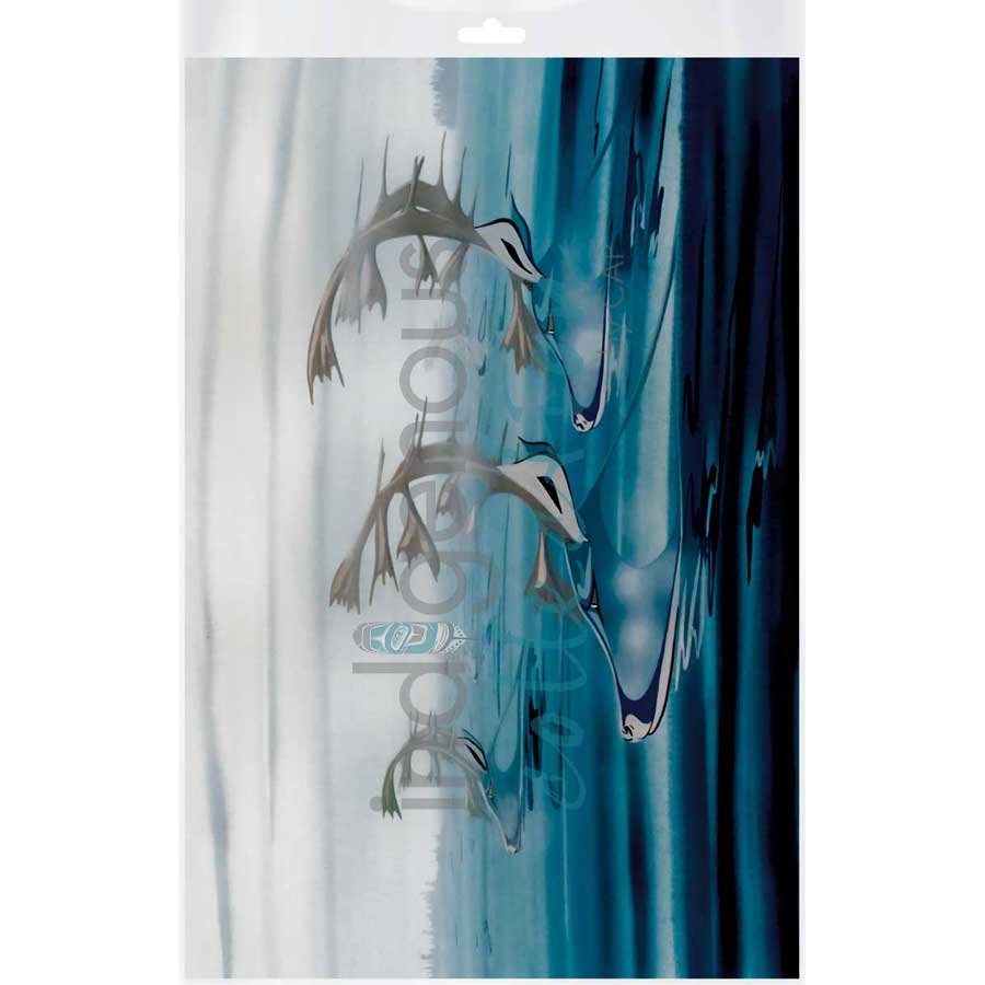 Misty Traverse by artist Rick Beaver - Ojibway. Indigenous Collection
