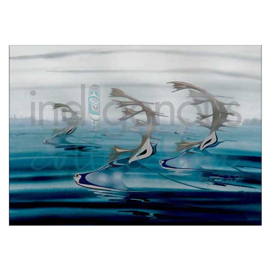 Misty Traverse Canvas Prints