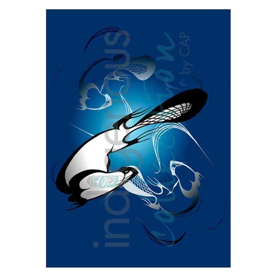 Swirling Beavers Canvas Prints
