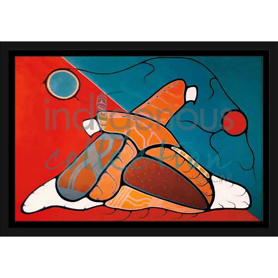 Evolving by artist David Brooks - Mi'kmaq. Indigenous Collection