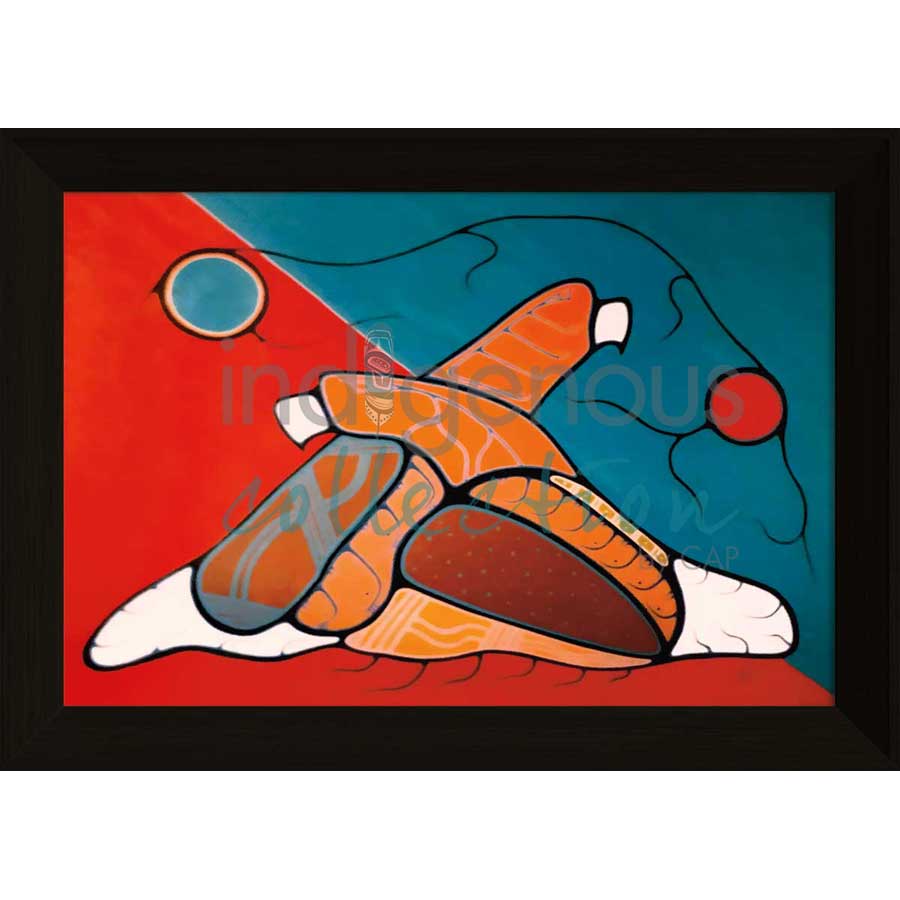 Evolving by artist David Brooks - Mi'kmaq. Indigenous Collection