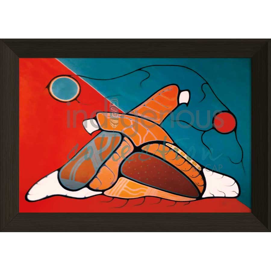 Evolving by artist David Brooks - Mi'kmaq. Indigenous Collection