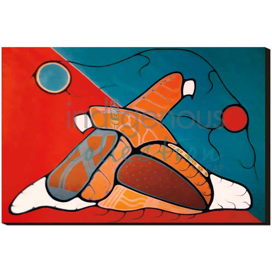 Evolving by artist David Brooks - Mi'kmaq. Indigenous Collection