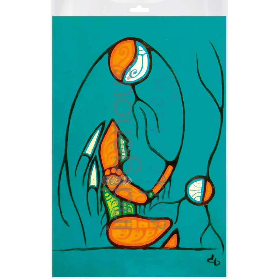 Warroir Spirit by artist David Brooks - Mi'kmaq. Indigenous Collection